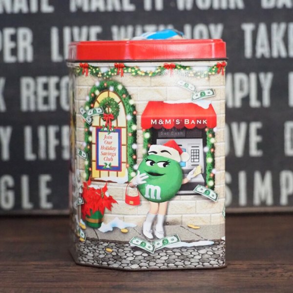 画像2: m&m’s bank ティン缶 (2)
