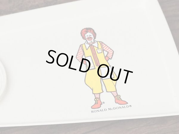 画像2: McDonald’s Ronald McDonald Tray (2)