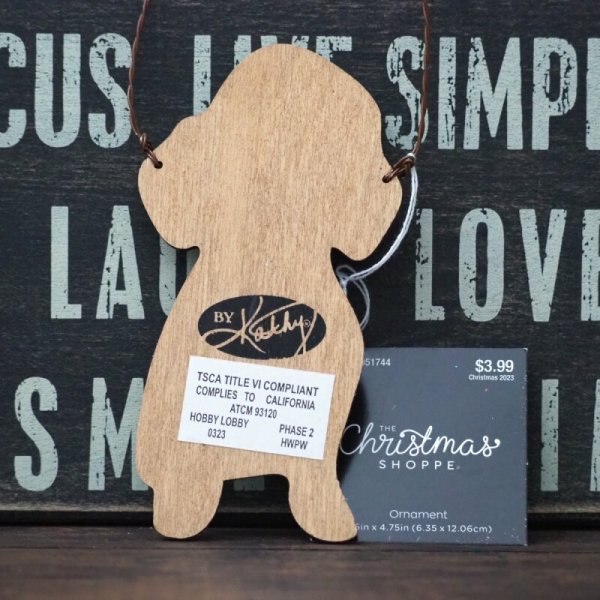 画像3: ダックスフンド オーナメント (3)