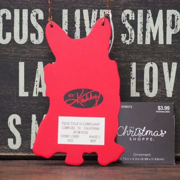 画像3: フレンチブルドック オーナメント (3)