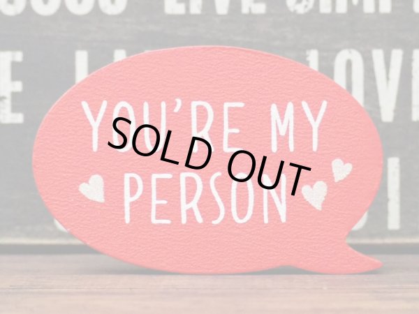 画像1: You’re my person ウッドプレート (1)