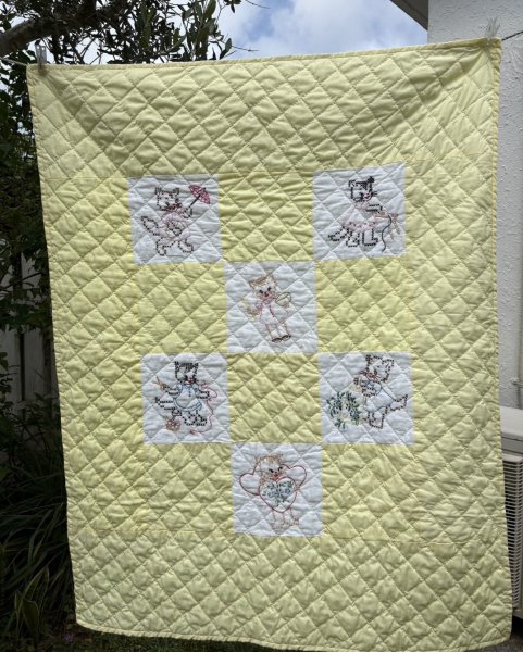 画像1: キティ キルト (1)