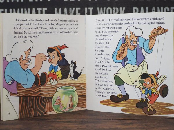 画像4: Pinocchio 洋書 (4)