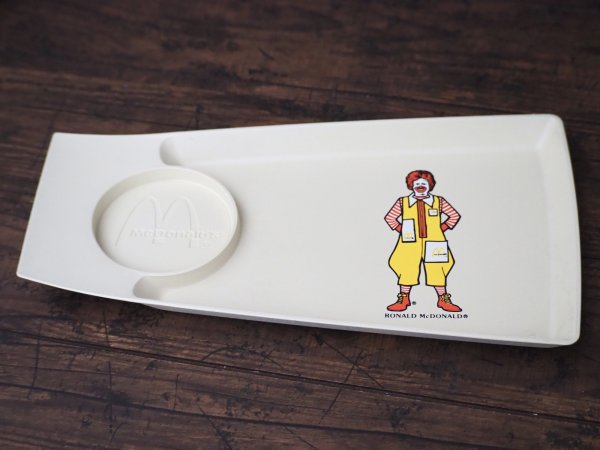 画像1: McDonald’s Ronald McDonald Tray (1)