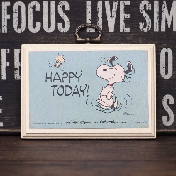 画像1: Snoopy ウッドプレート (1)