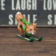 画像1: Skiing Fox オーナメント (1)