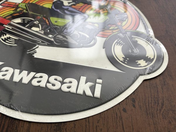 画像2: KAWASAKI 看板 プレート (2)