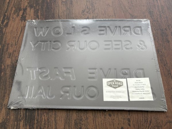 画像2: Drive Slow 看板 プレート (2)