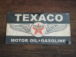 画像1: TEXACO 看板 プレート (1)