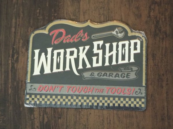 画像1: Dad’s WorkShop 看板 プレート (1)