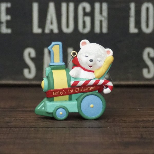 画像1: Peppermint Express クリスマス オーナメント (1)