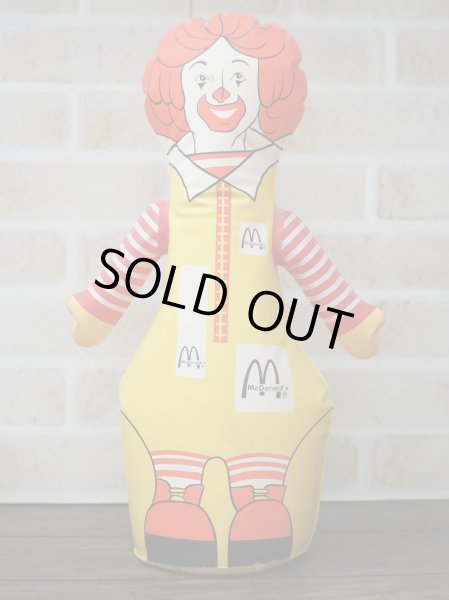 画像1: McDonald’s ロナルド インフレータブルトイ (1)