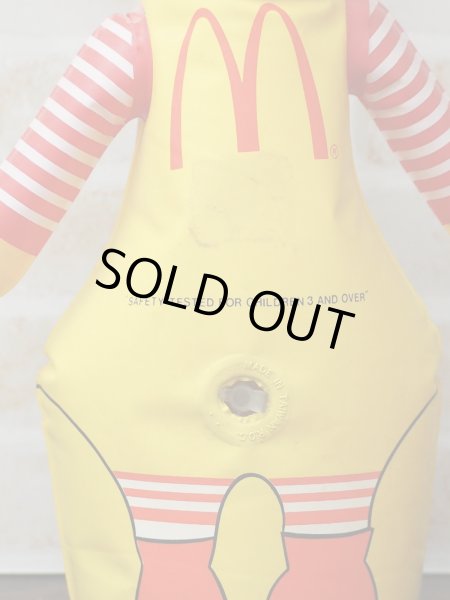 画像6: McDonald’s ロナルド インフレータブルトイ (6)